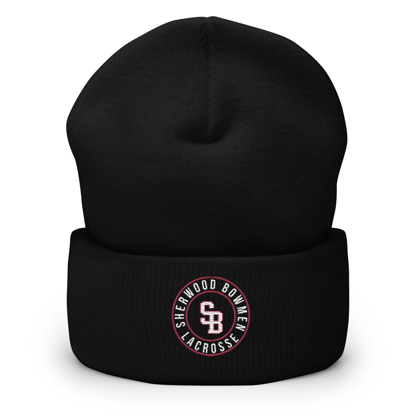 Sherwood High School Lacrosse Cuffed Beanie