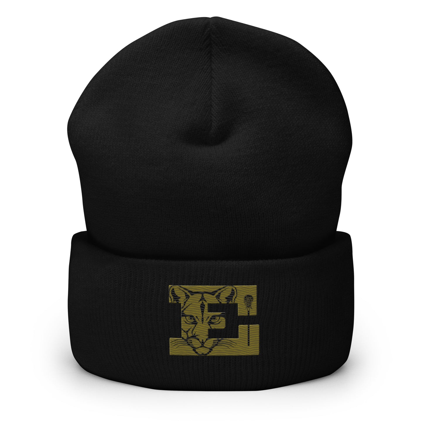 Evergreen High School Lacrosse Cuffed Beanie