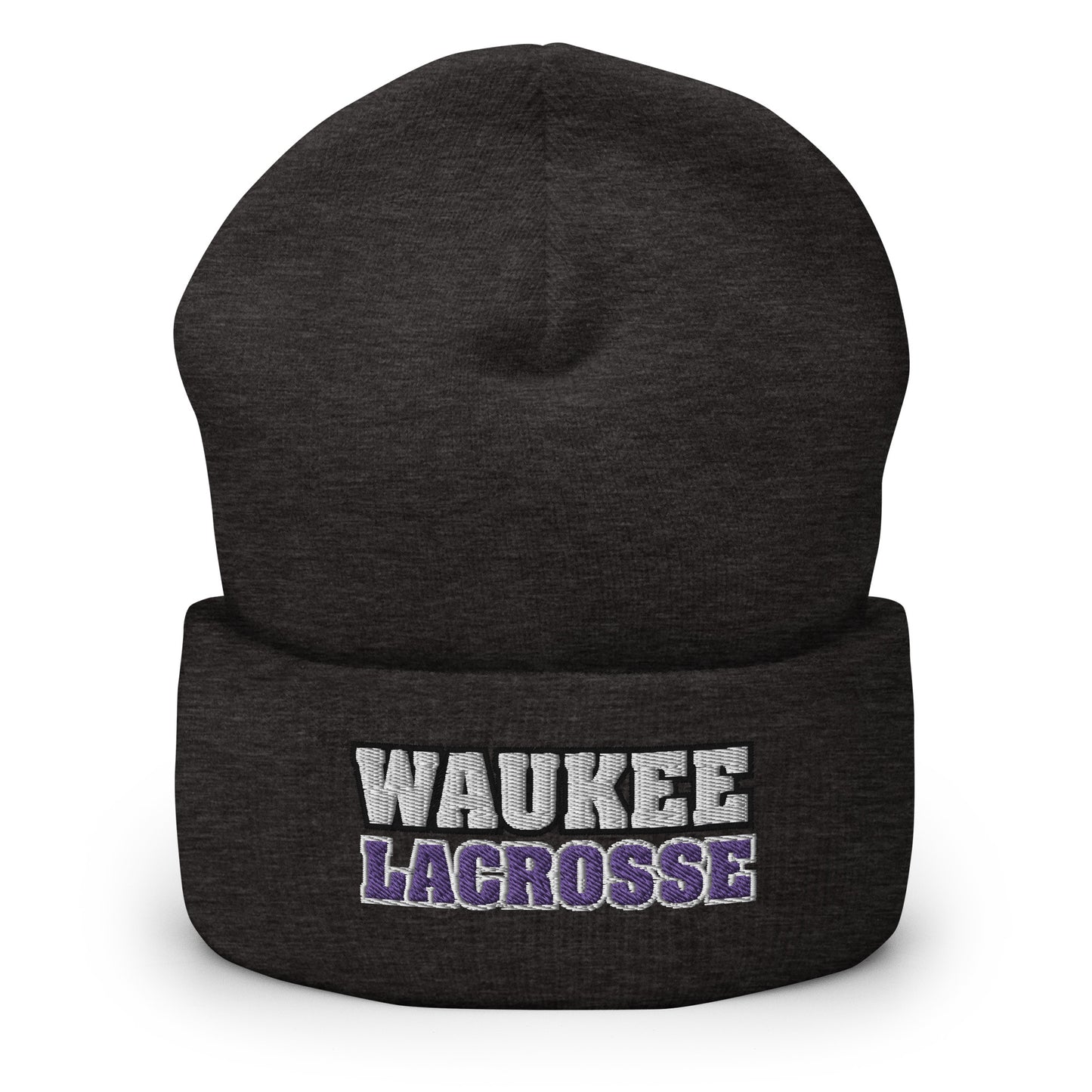Waukee Lacrosse Cuffed Beanie