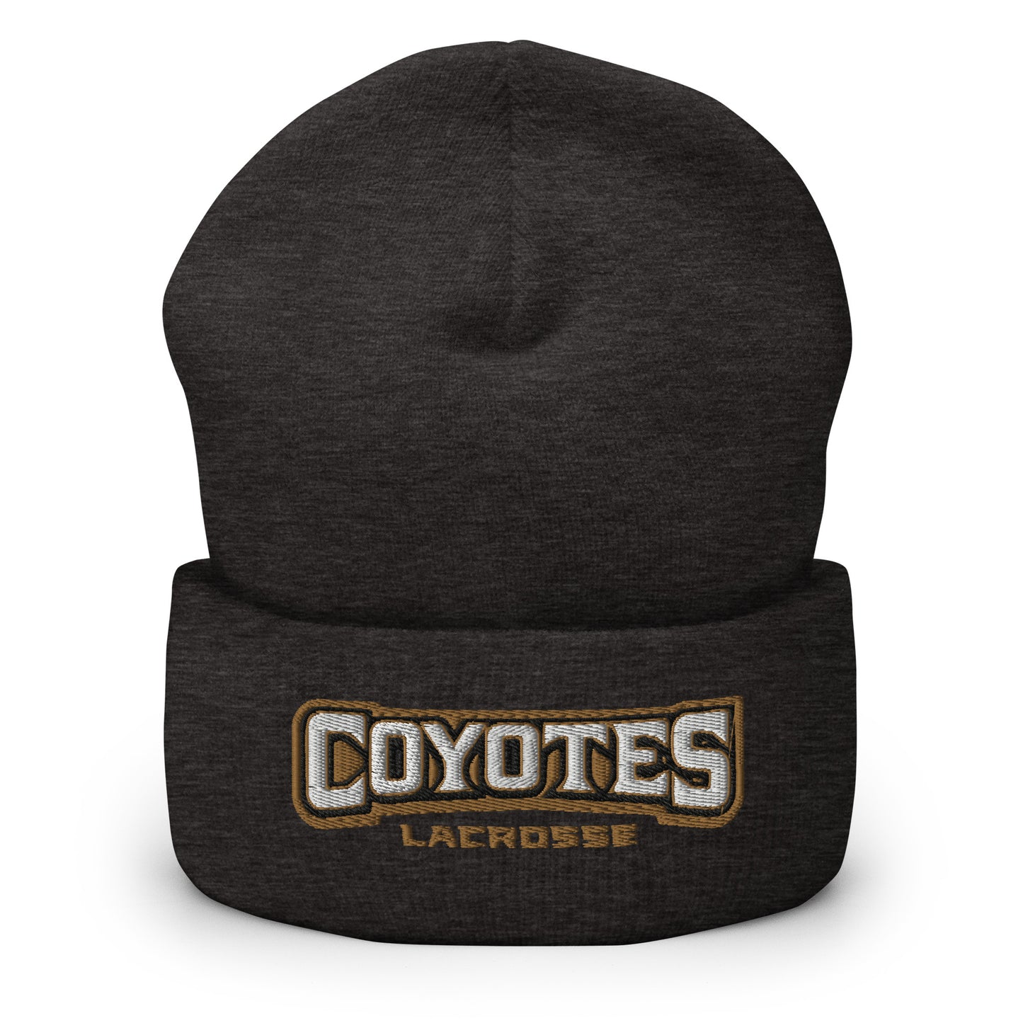 Coyotes Lacrosse Cuffed Beanie