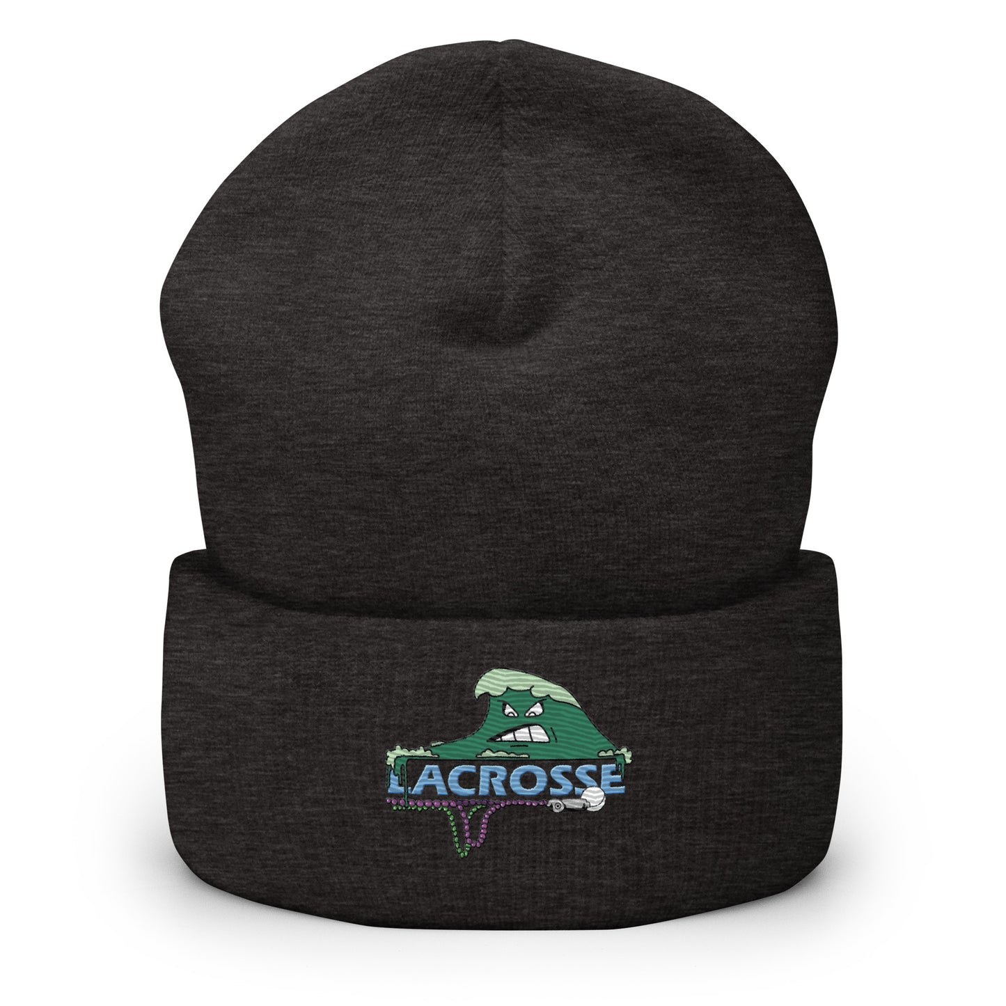 Tulane Lacrosse Cuffed Beanie