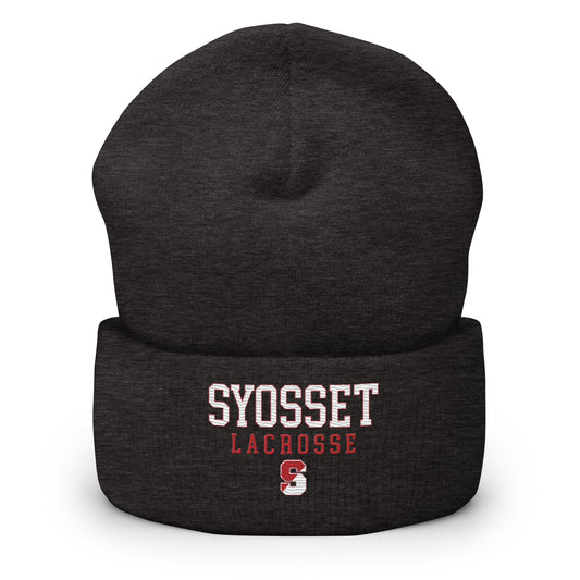 Syosset Lacrosse Cuffed Beanie