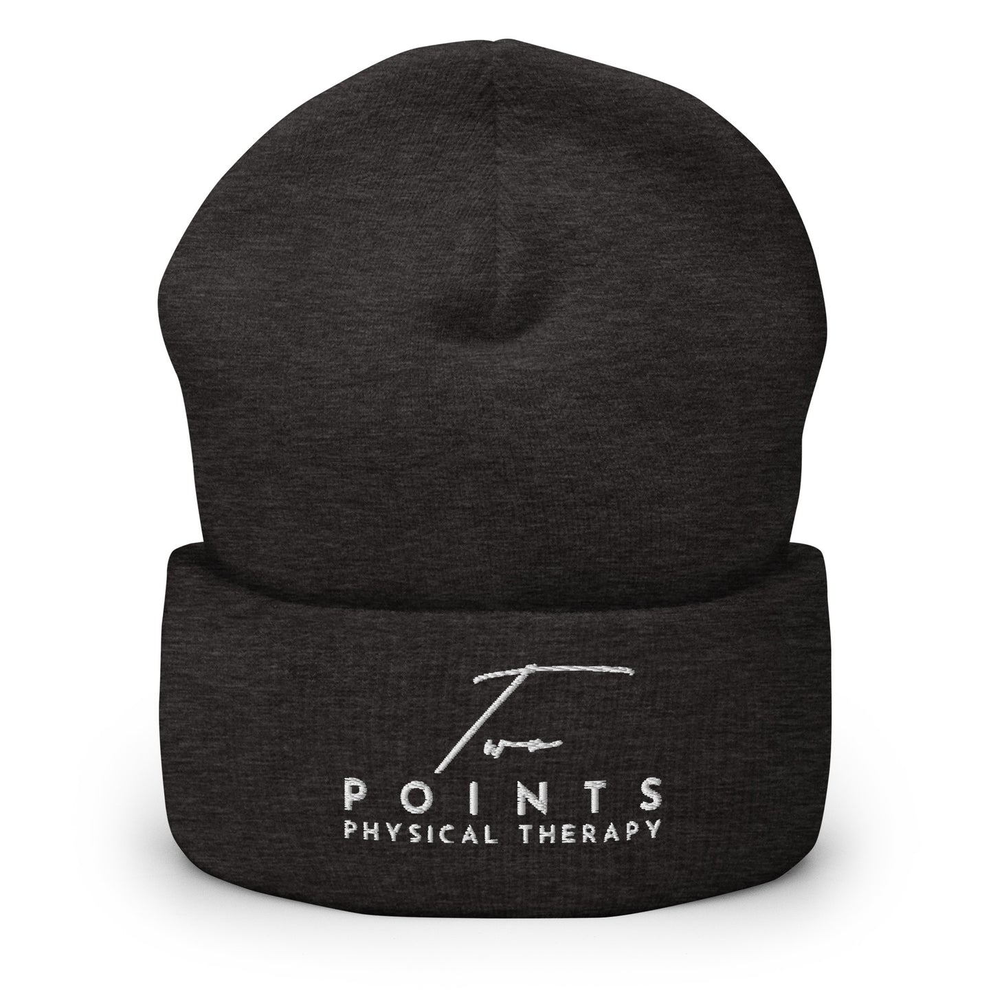 Two Points Physical Therapy Cuffed Beanie