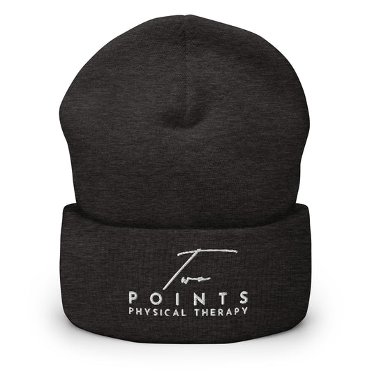Two Points Physical Therapy Cuffed Beanie