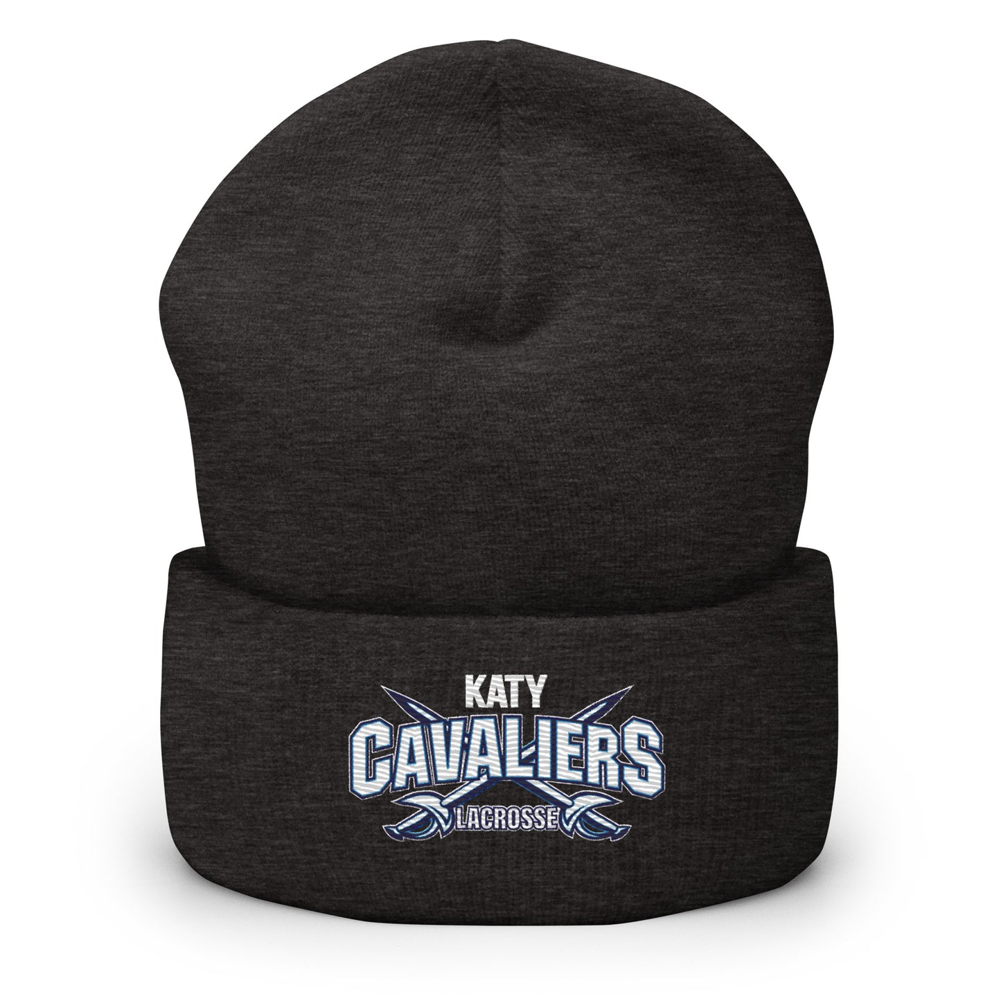 Katy Cavaliers Lacrosse Cuffed Beanie