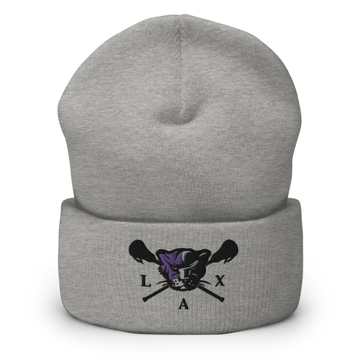 LaxCats Cuffed Beanie