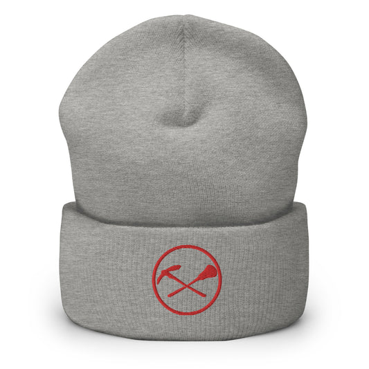 PCHS Girls Lacrosse Cuffed Beanie