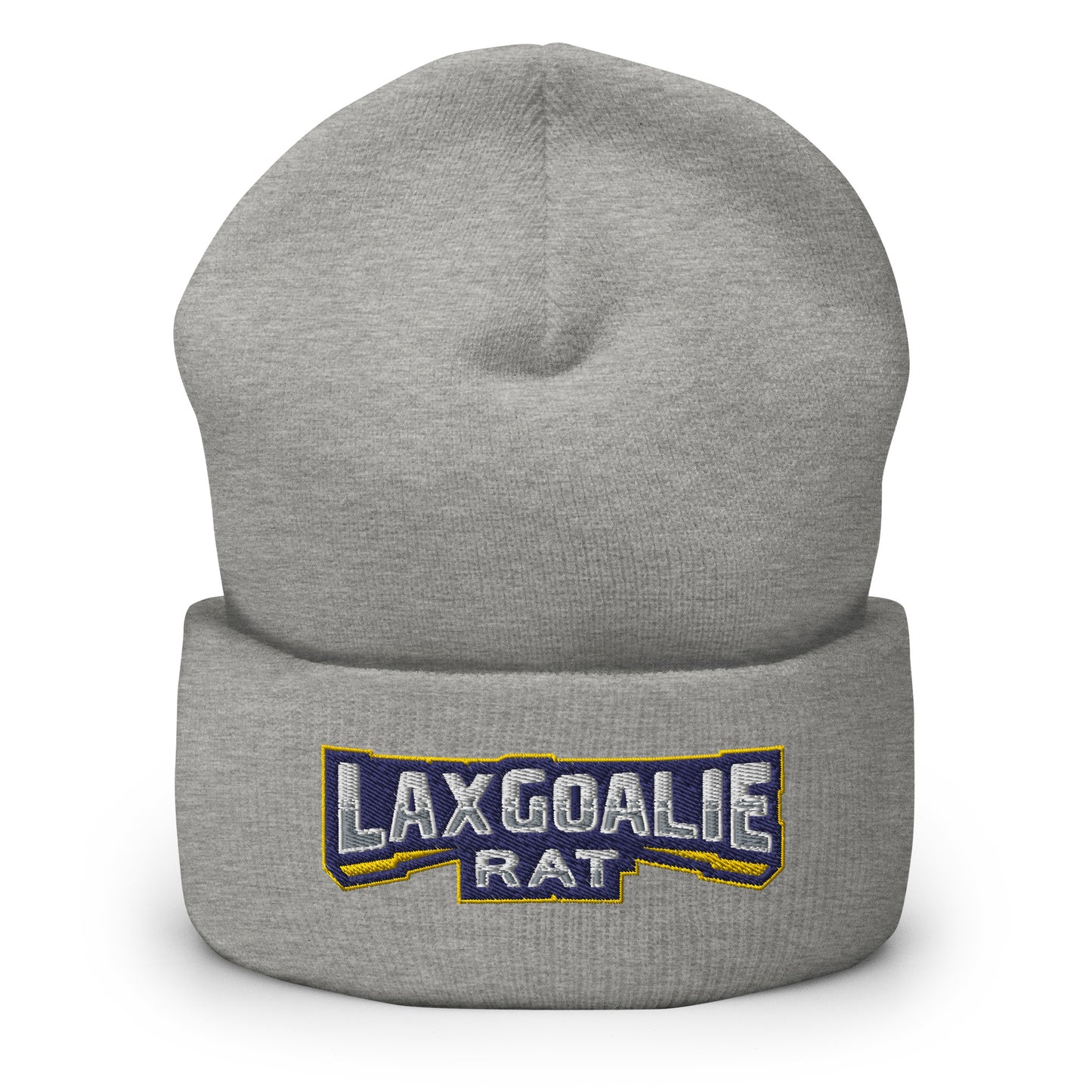 Lax Goalie Rat Cuffed Beanie