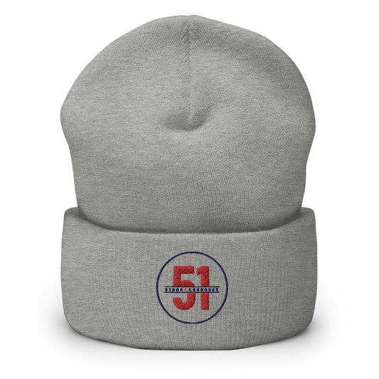 51 Stars Lacrosse Cuffed Beanie