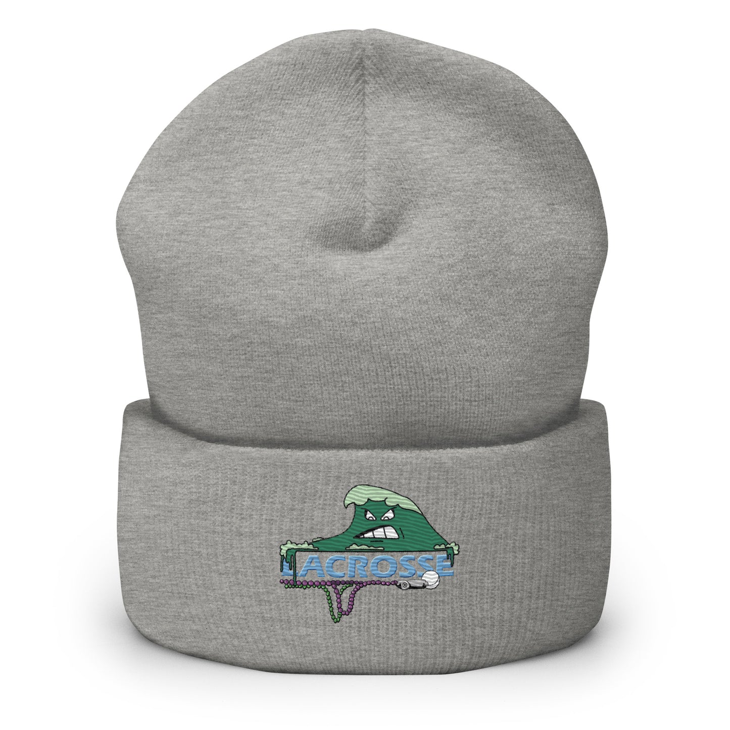 Tulane Lacrosse Cuffed Beanie