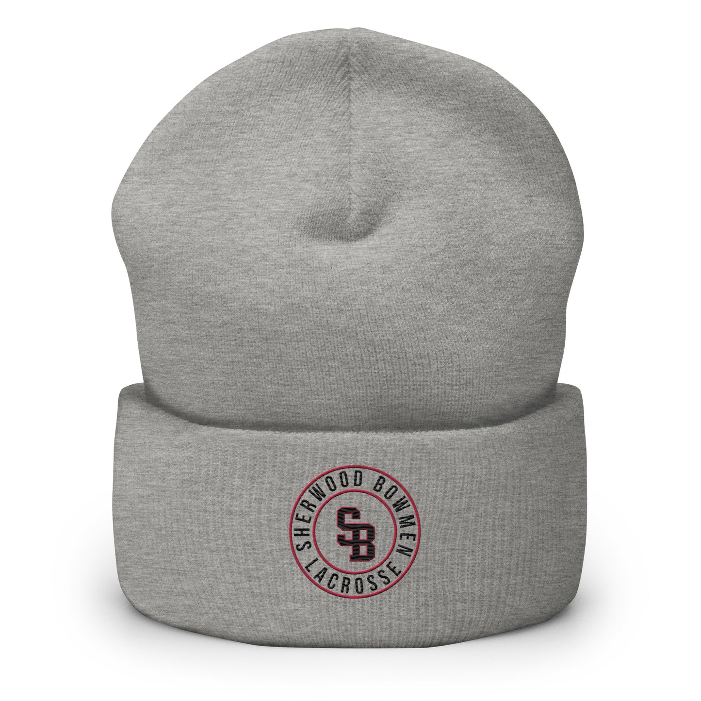 Sherwood High School Lacrosse Cuffed Beanie