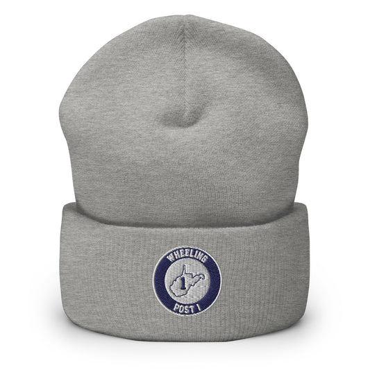 Wheeling Post 1 Cuffed Beanie