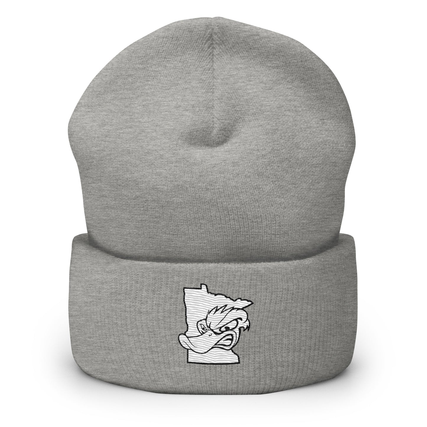 Grey Duck Lacrosse Cuffed Beanie