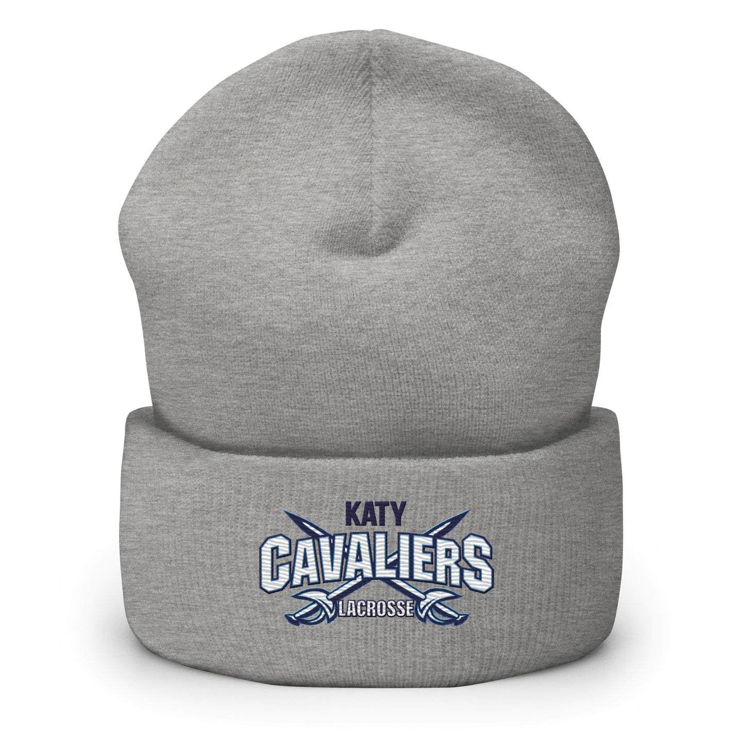 Katy Cavaliers Lacrosse Cuffed Beanie