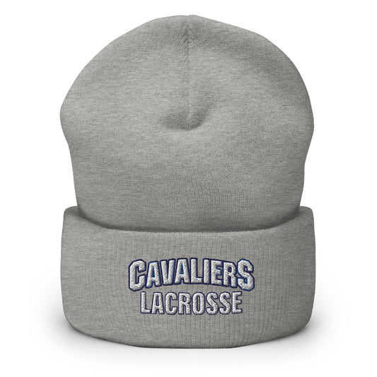Cavaliers Lacrosse Cuffed Beanie