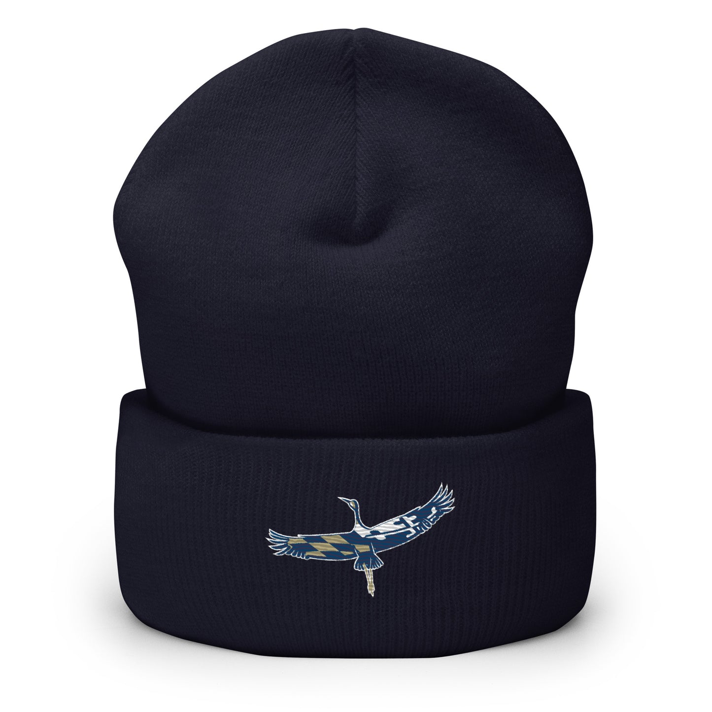 Blue Heron Lacrosse Cuffed Beanie
