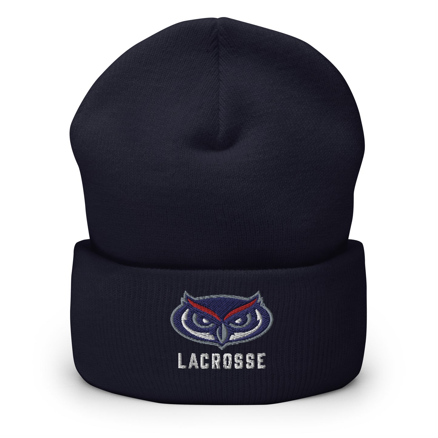FAU Lacrosse Cuffed Beanie