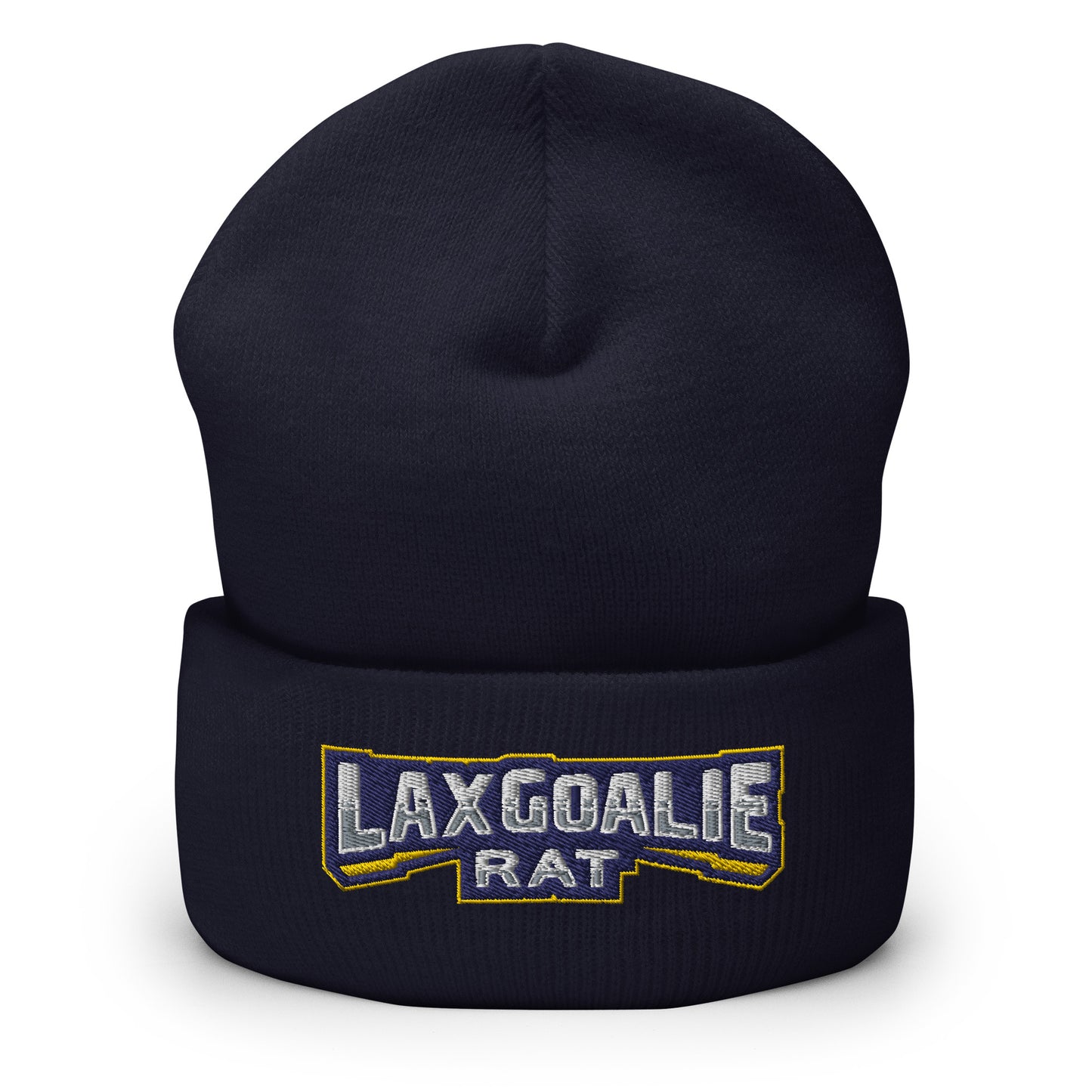 Lax Goalie Rat Cuffed Beanie