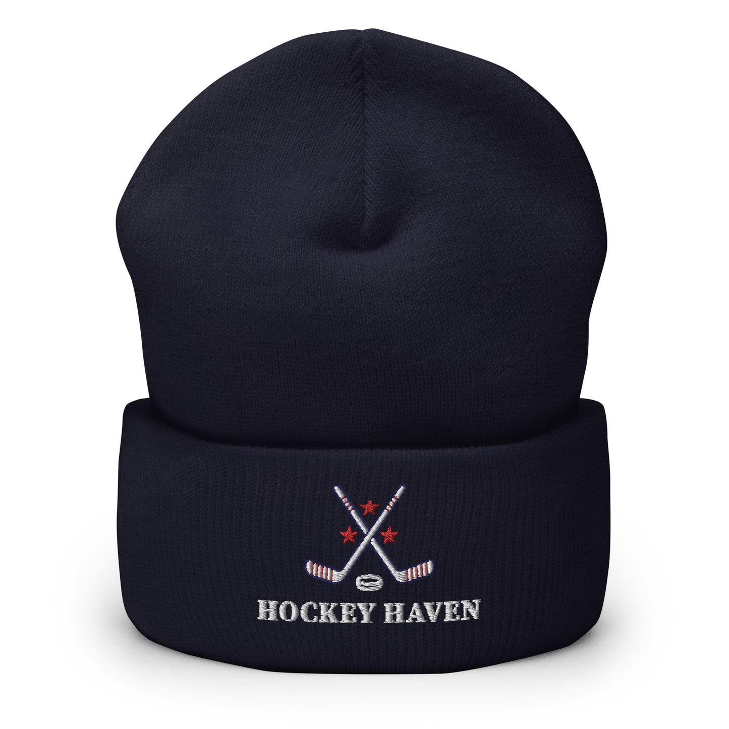 Hockey Haven Cuffed Beanie
