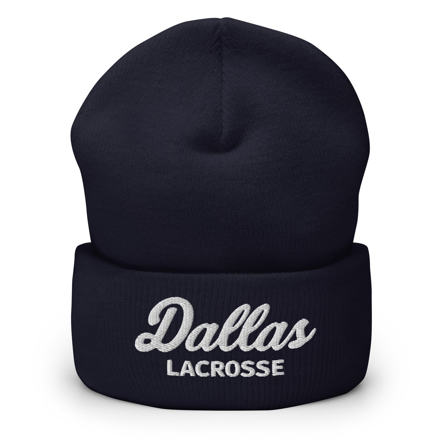 SMU Lacrosse Cuffed Beanie