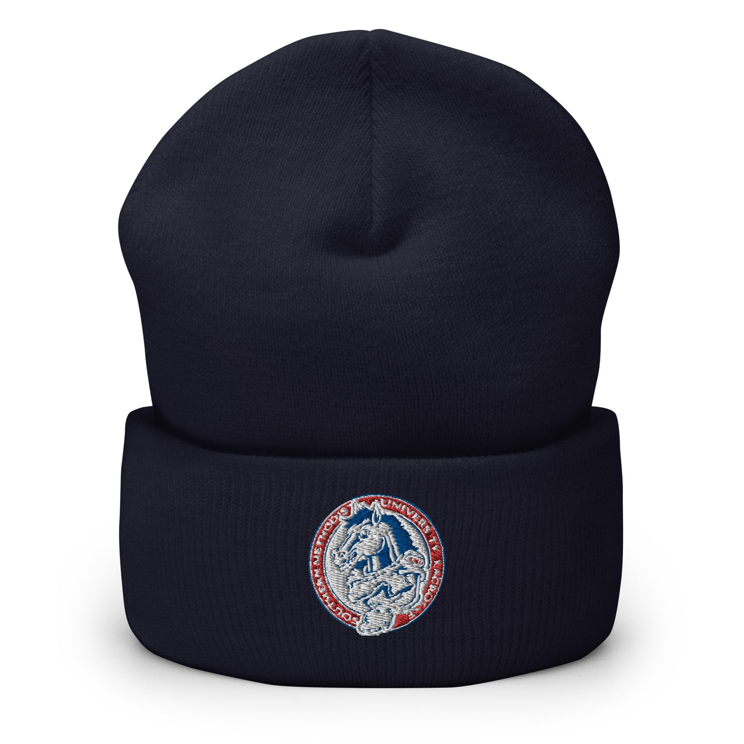 SMU Lacrosse Cuffed Beanie