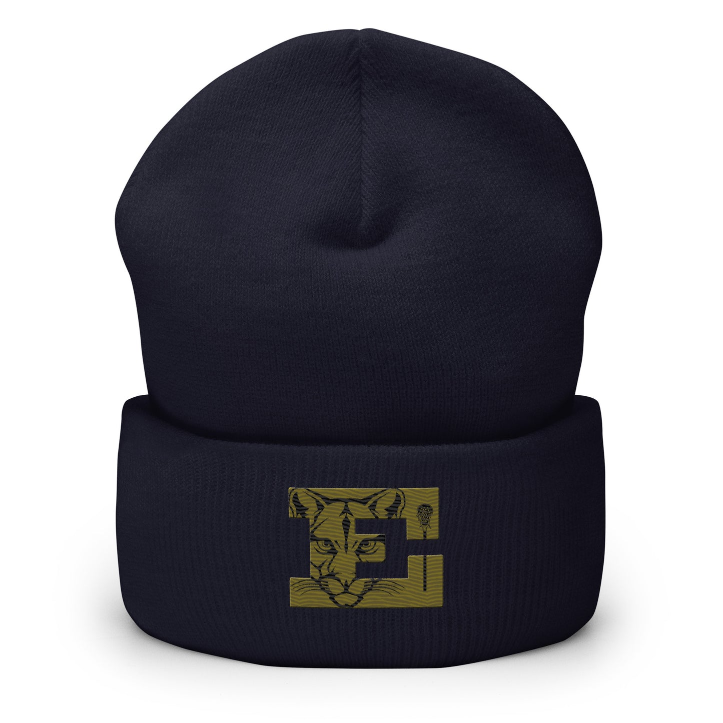 Evergreen High School Lacrosse Cuffed Beanie
