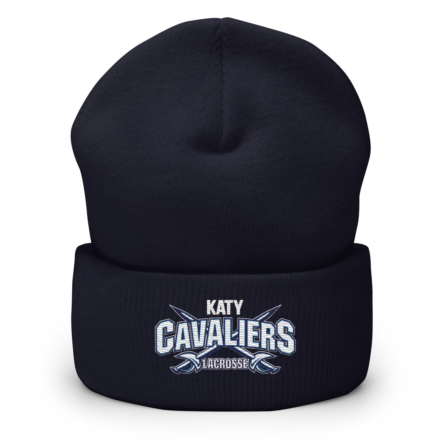 Katy Cavaliers Lacrosse Cuffed Beanie