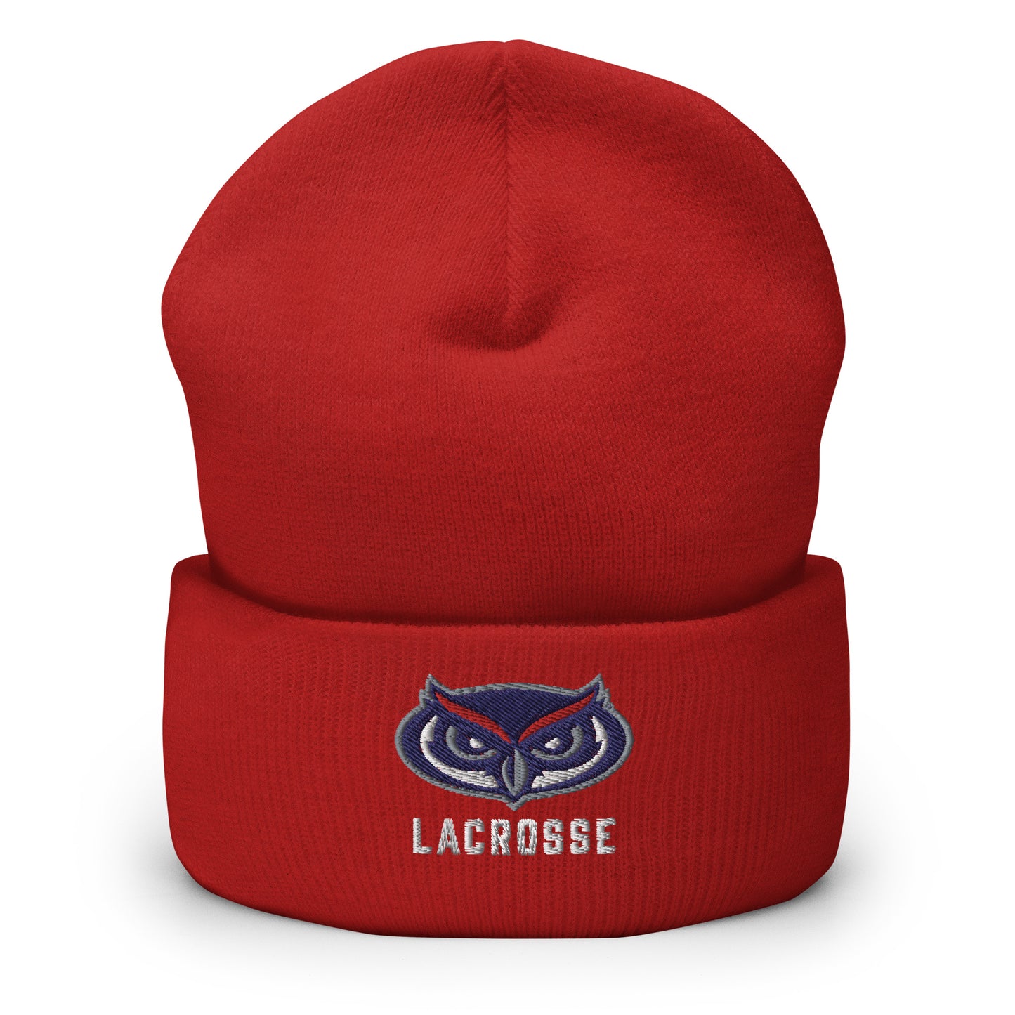FAU Lacrosse Cuffed Beanie