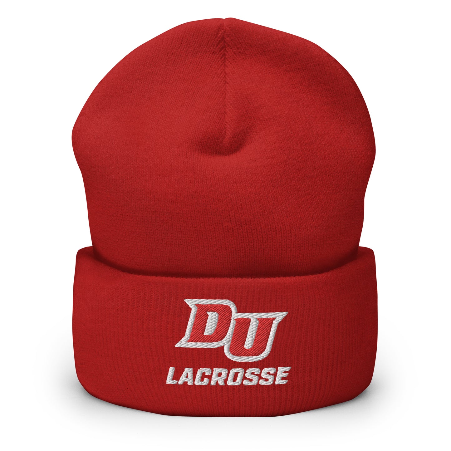 Drury Lacrosse Cuffed Beanie