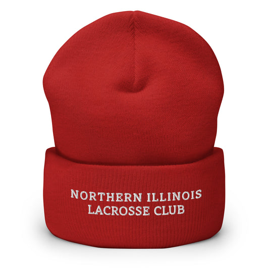NIU Lacrosse Cuffed Beanie