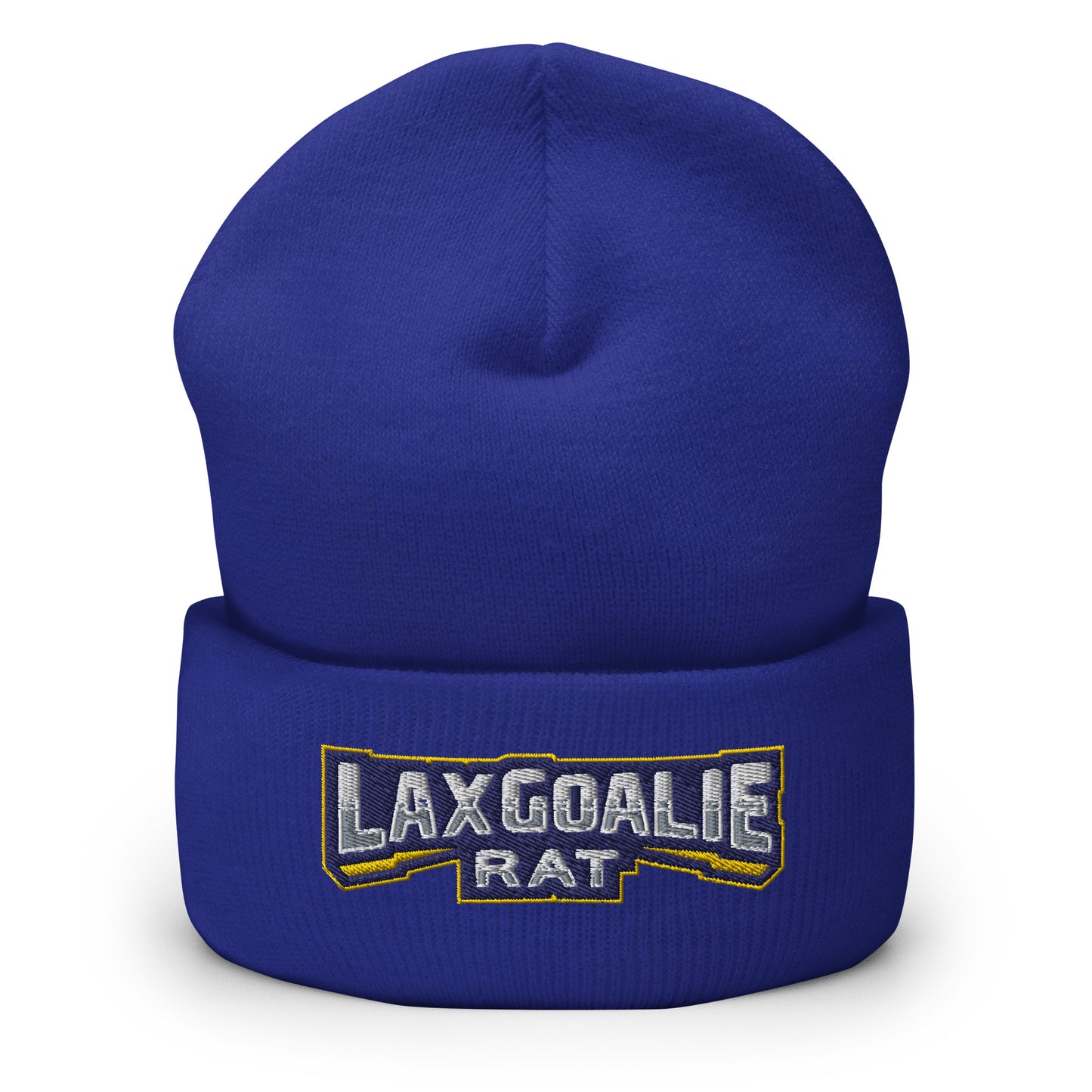 Lax Goalie Rat Cuffed Beanie