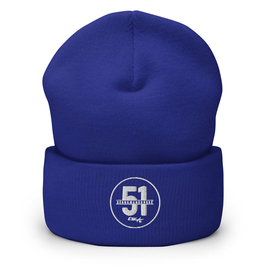 51 Stars Lacrosse  Cuffed Beanie