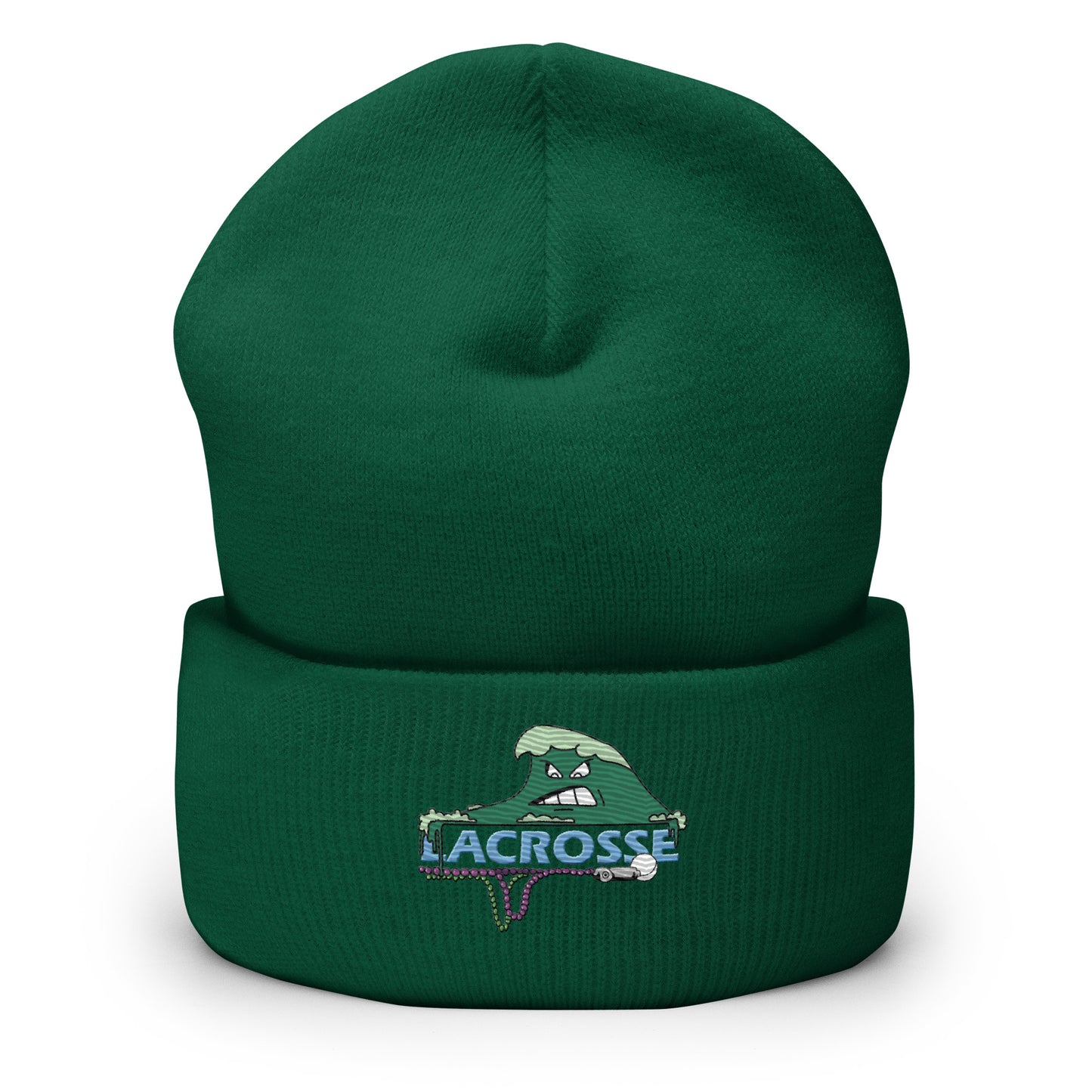 Tulane Lacrosse Cuffed Beanie