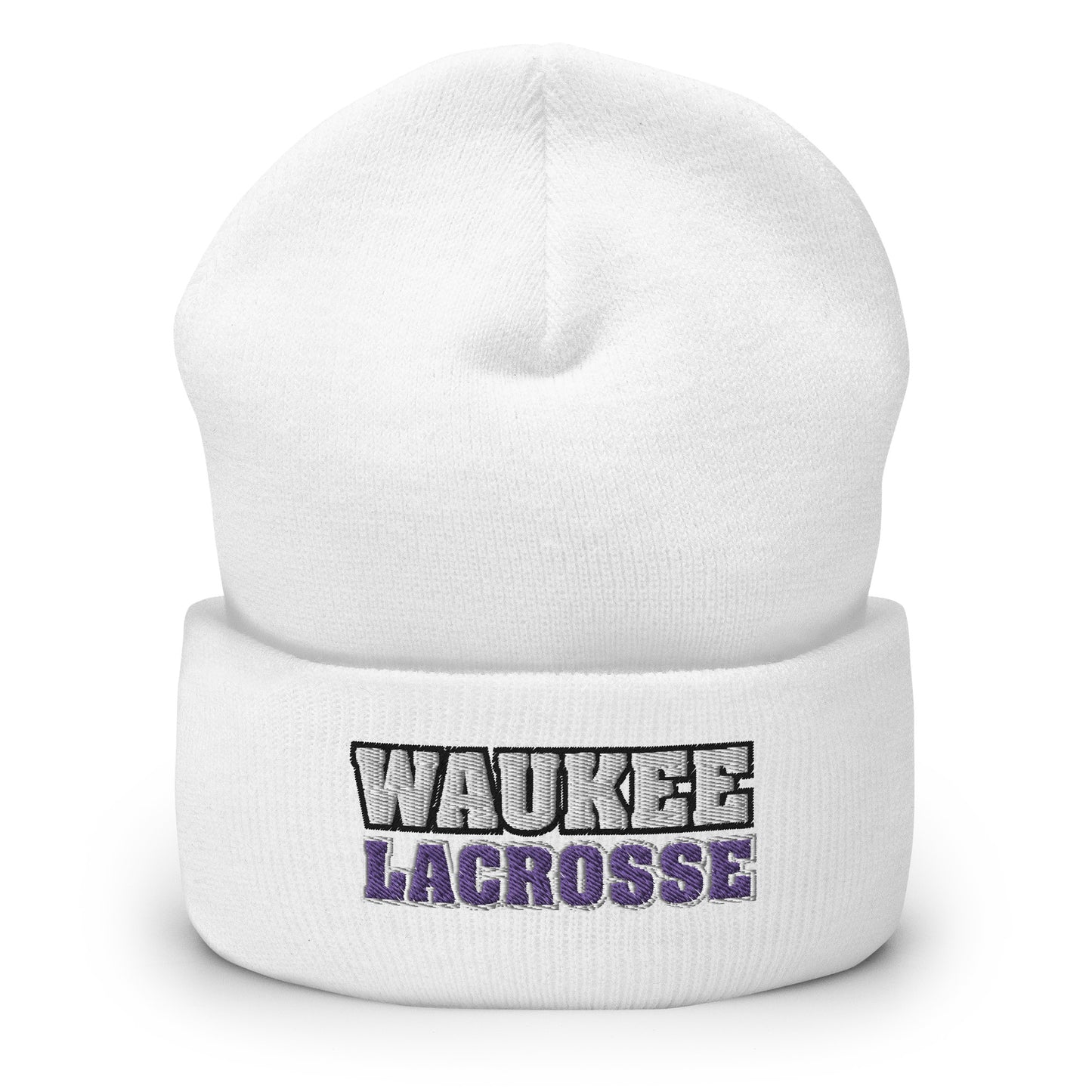 Waukee Lacrosse Cuffed Beanie