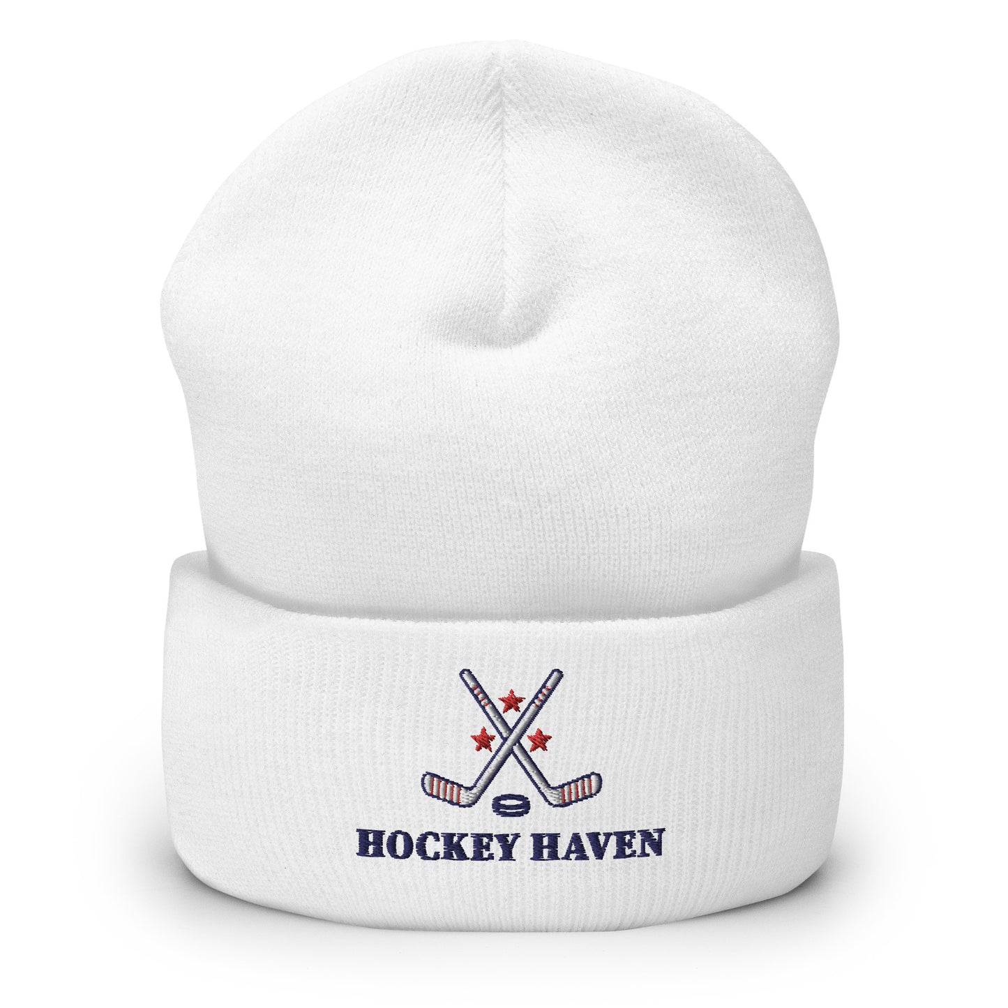 Hockey Haven Cuffed Beanie