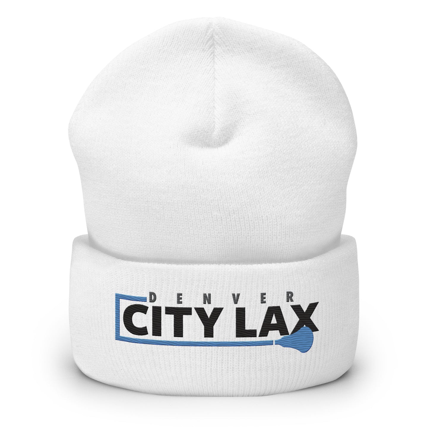 Denver City Lax Cuffed Beanie