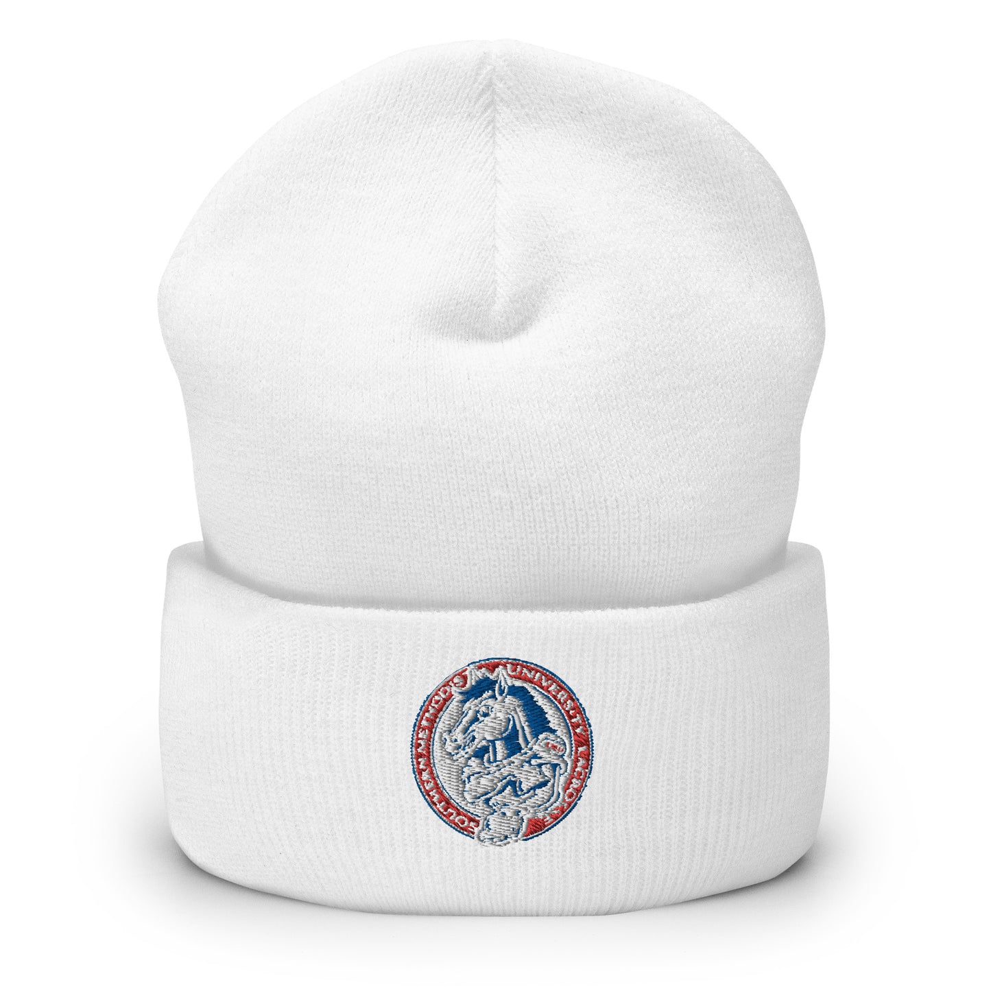 SMU Lacrosse Cuffed Beanie