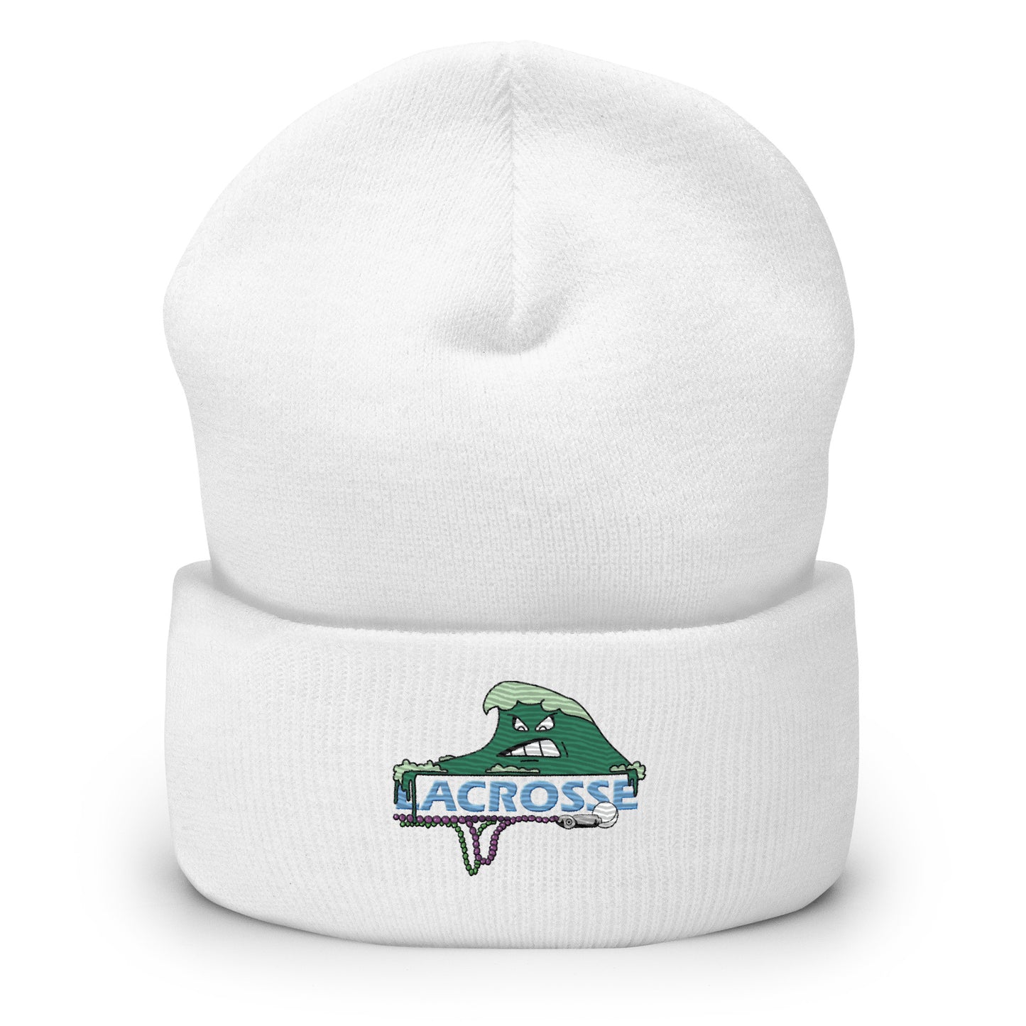 Tulane Lacrosse Cuffed Beanie