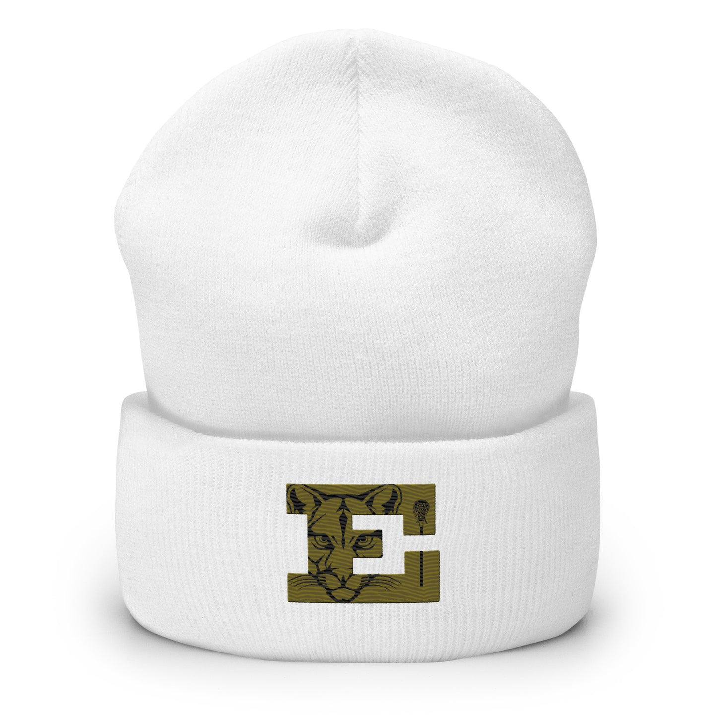 Evergreen High School Lacrosse Cuffed Beanie