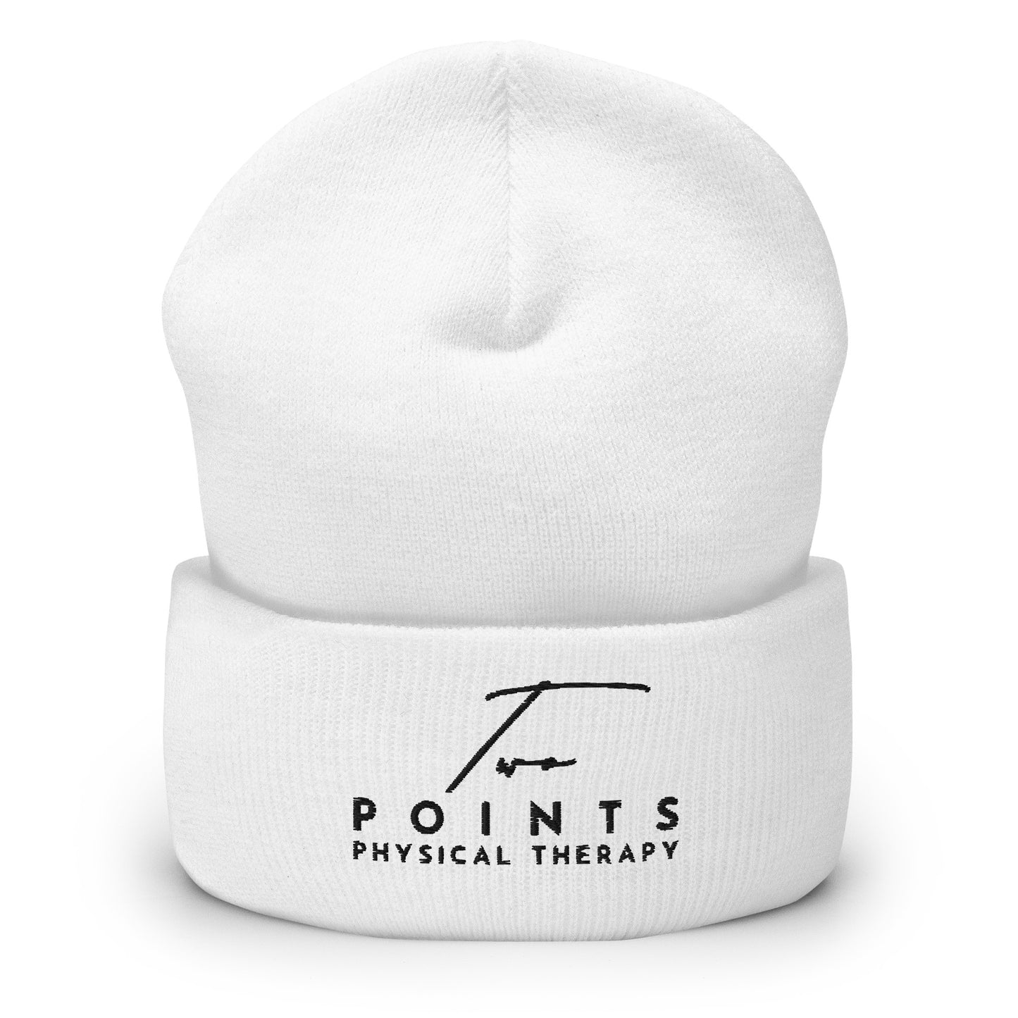 Two Points Physical Therapy Cuffed Beanie