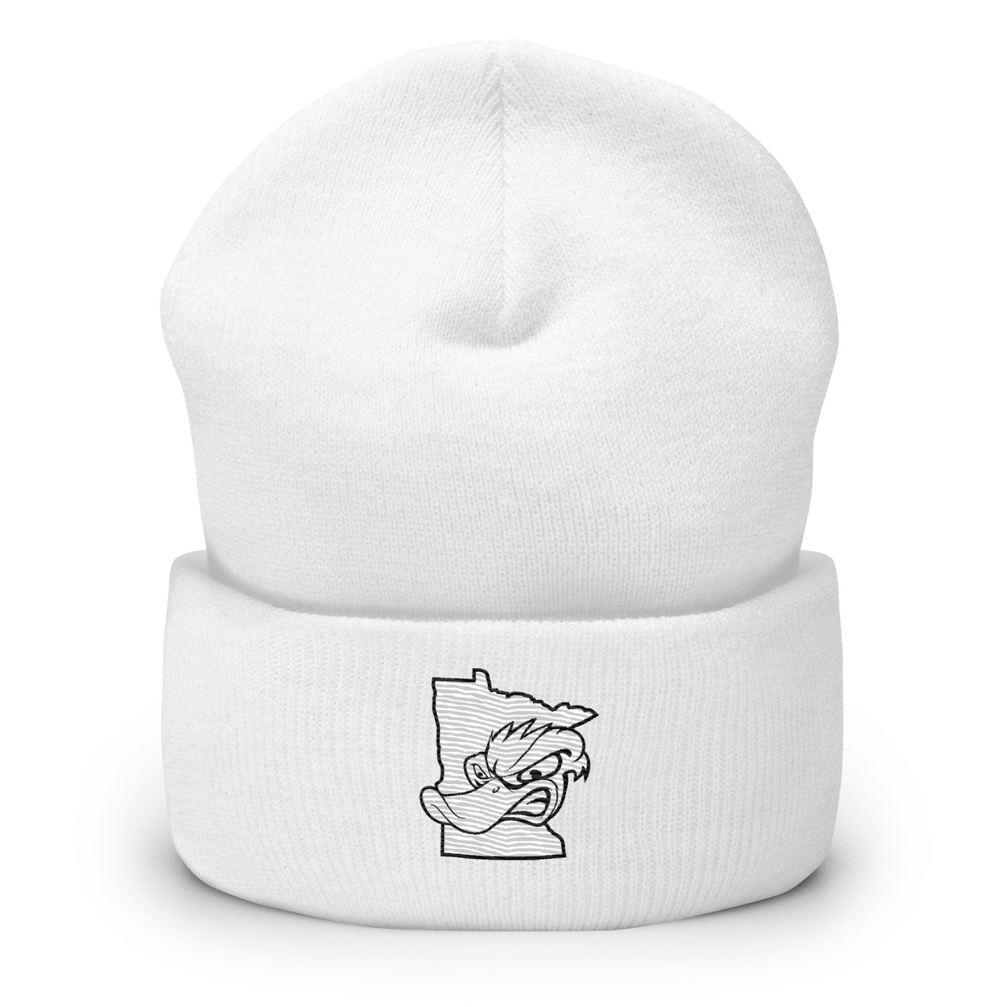 Grey Duck Lacrosse Cuffed Beanie