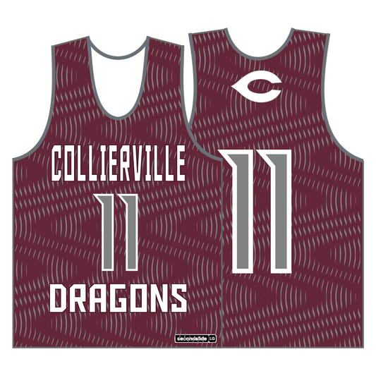YOUTH Collierville Lacrosse Performance Reversible Pinnie | 7th/8th Grade