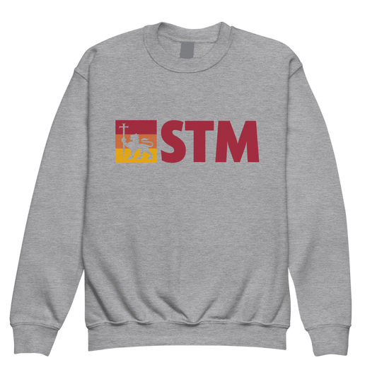 Youth STM Catholic Gildan Crewneck Sweatshirt