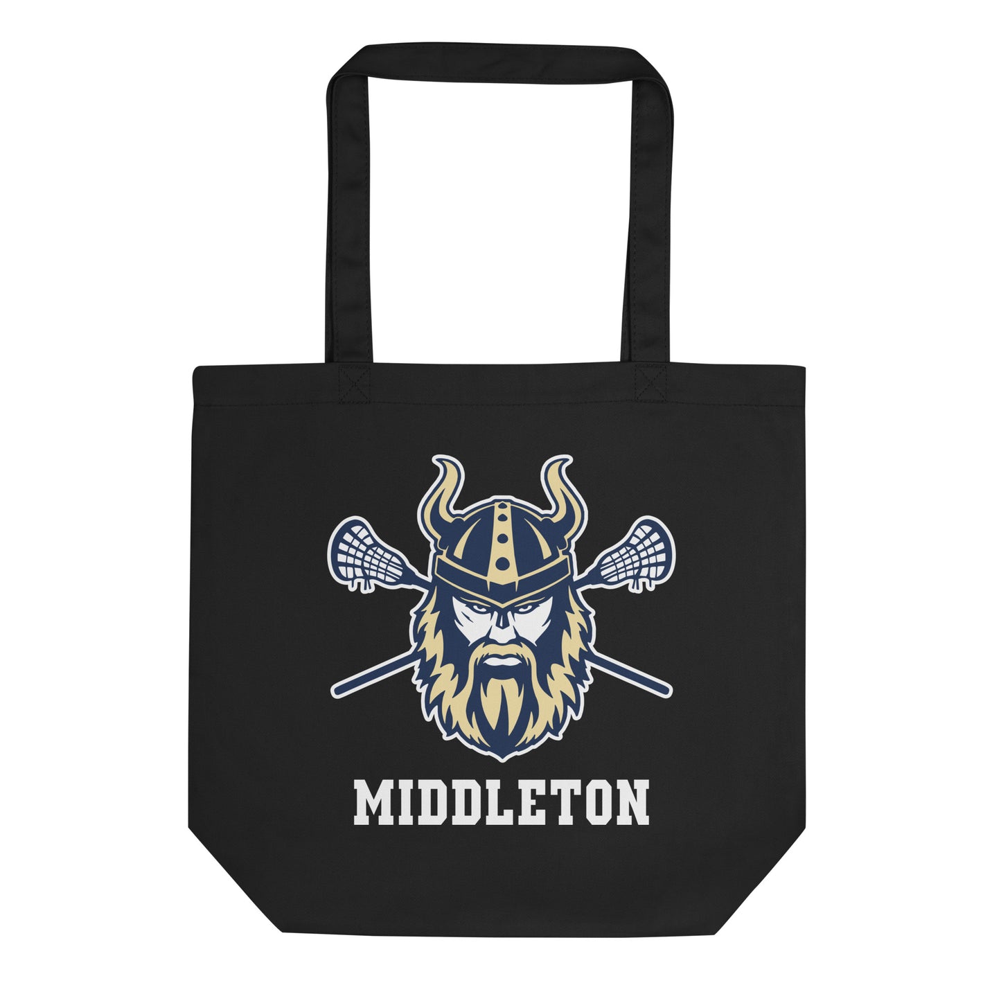 Middleton Vikings Lacrosse Eco Tote Bag