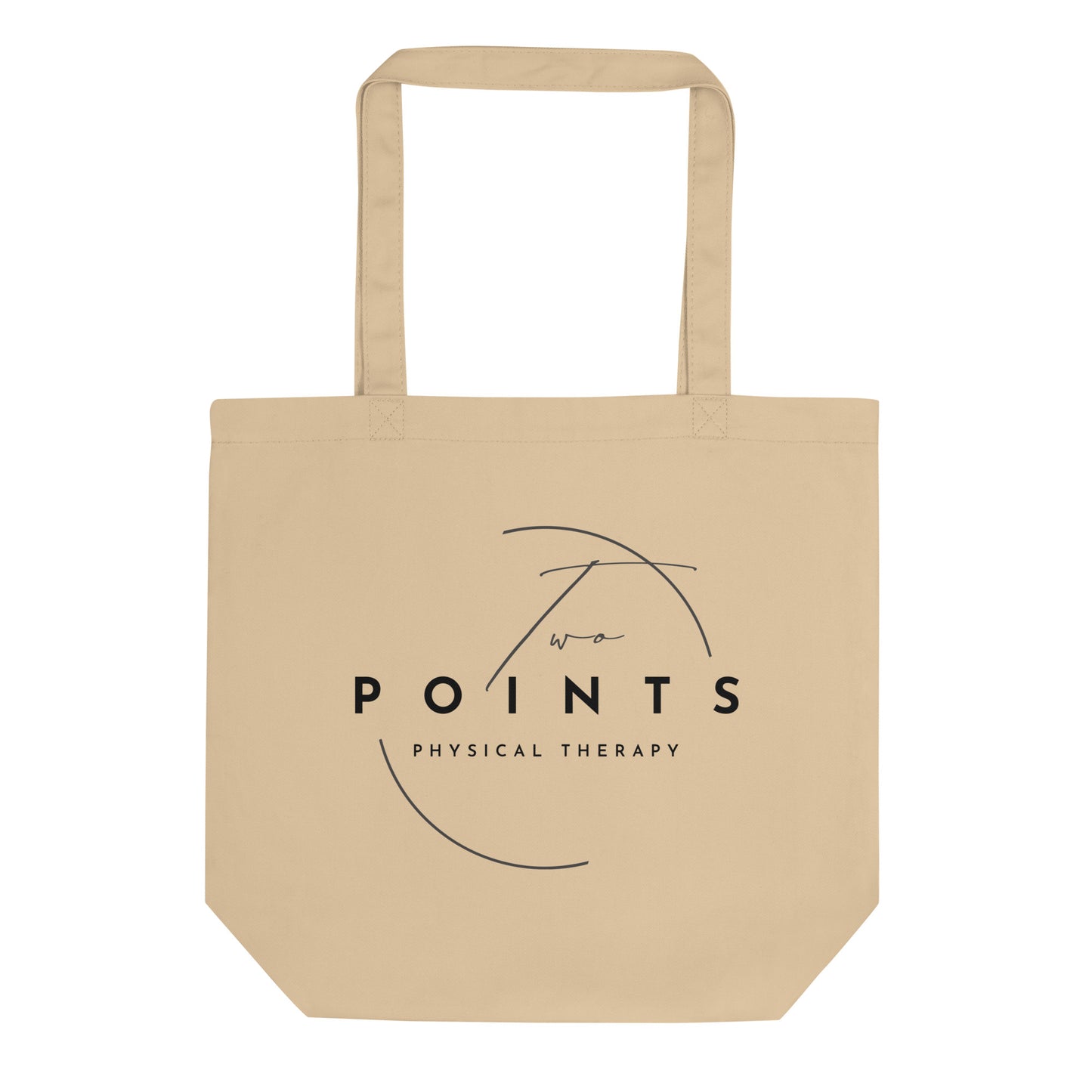 Two Points Physical Therapy Eco Tote Bag