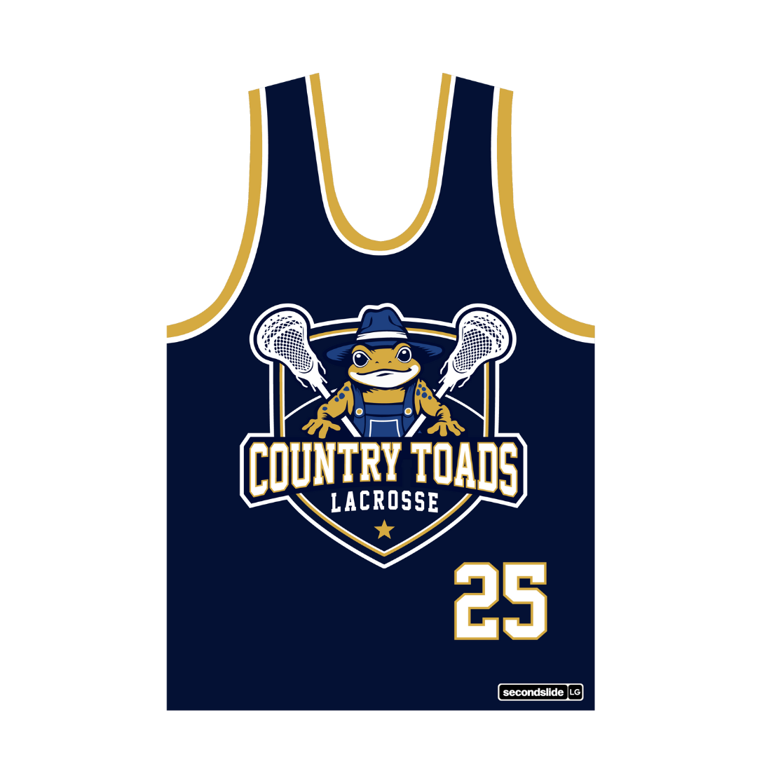 Country Toads Reversible Lacrosse Pinnie