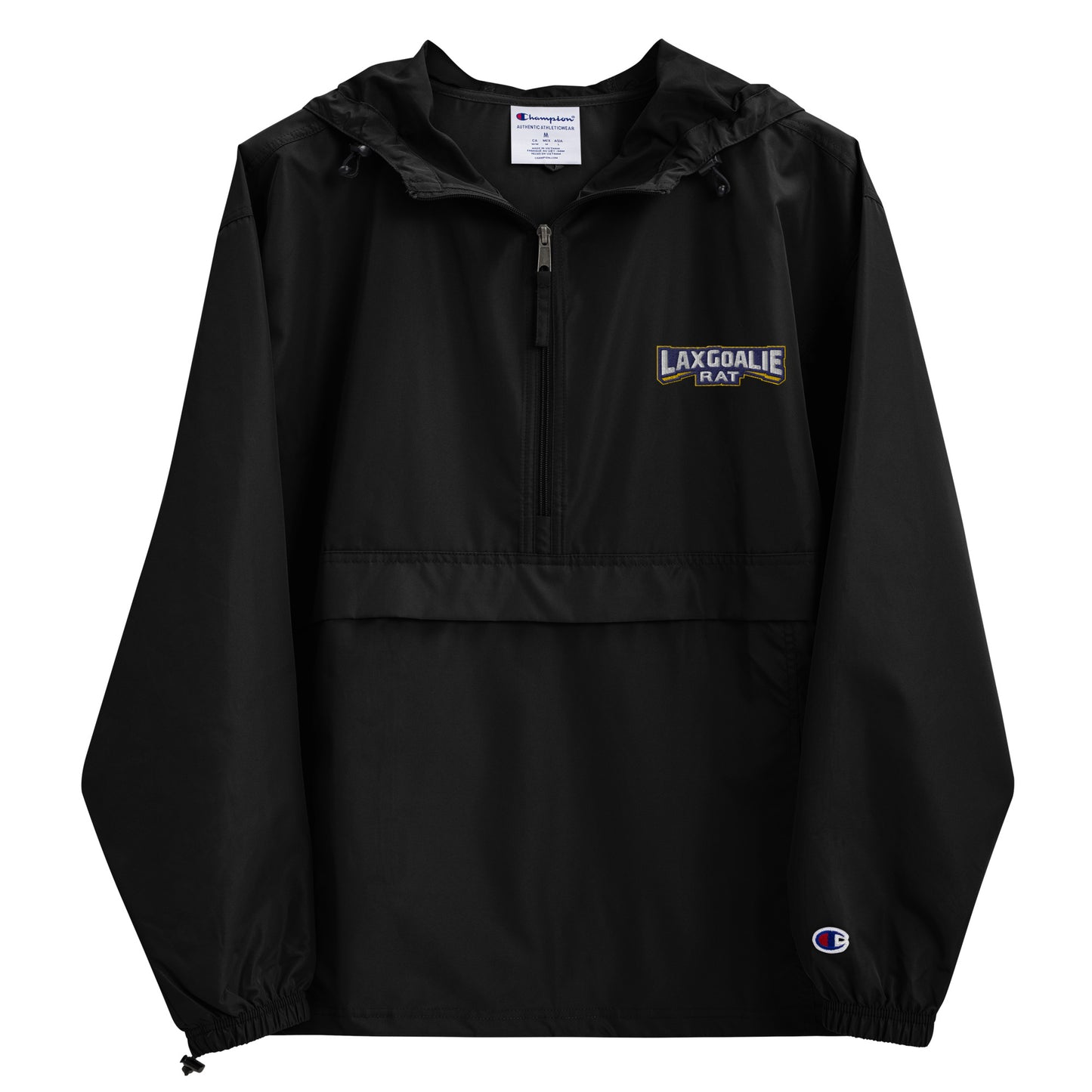 Adult Lax Goalie Rat Champion Packable Jacket