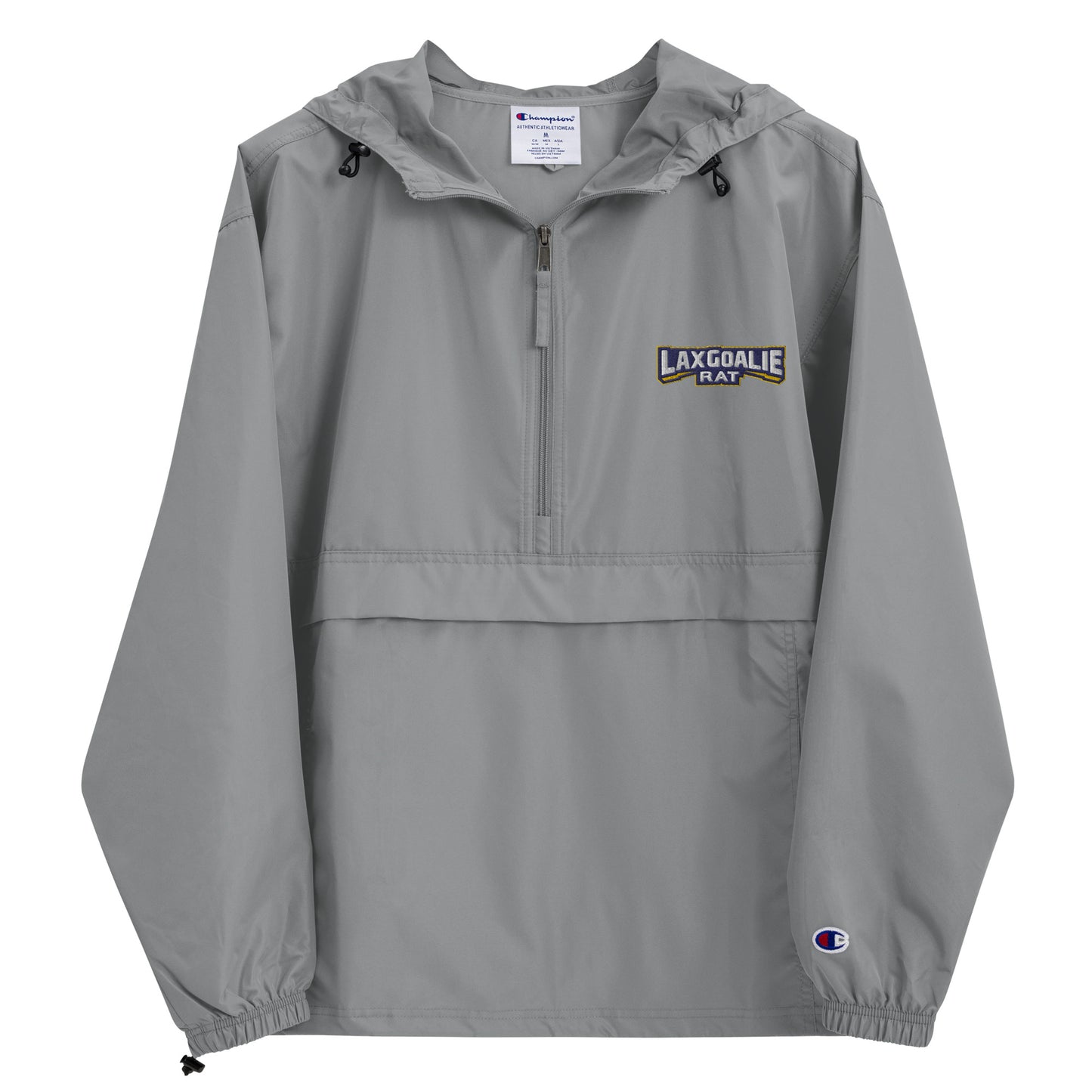 Adult Lax Goalie Rat Champion Packable Jacket