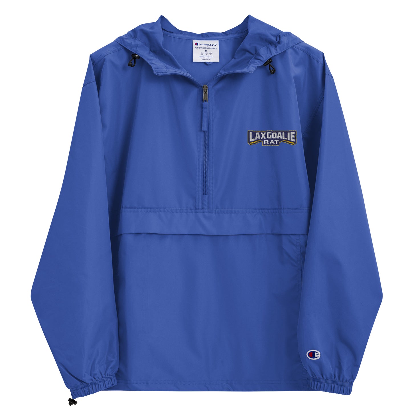 Adult Lax Goalie Rat Champion Packable Jacket