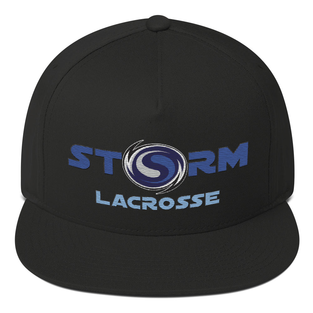 Storm Lacrosse Flat Bill Snapback Cap